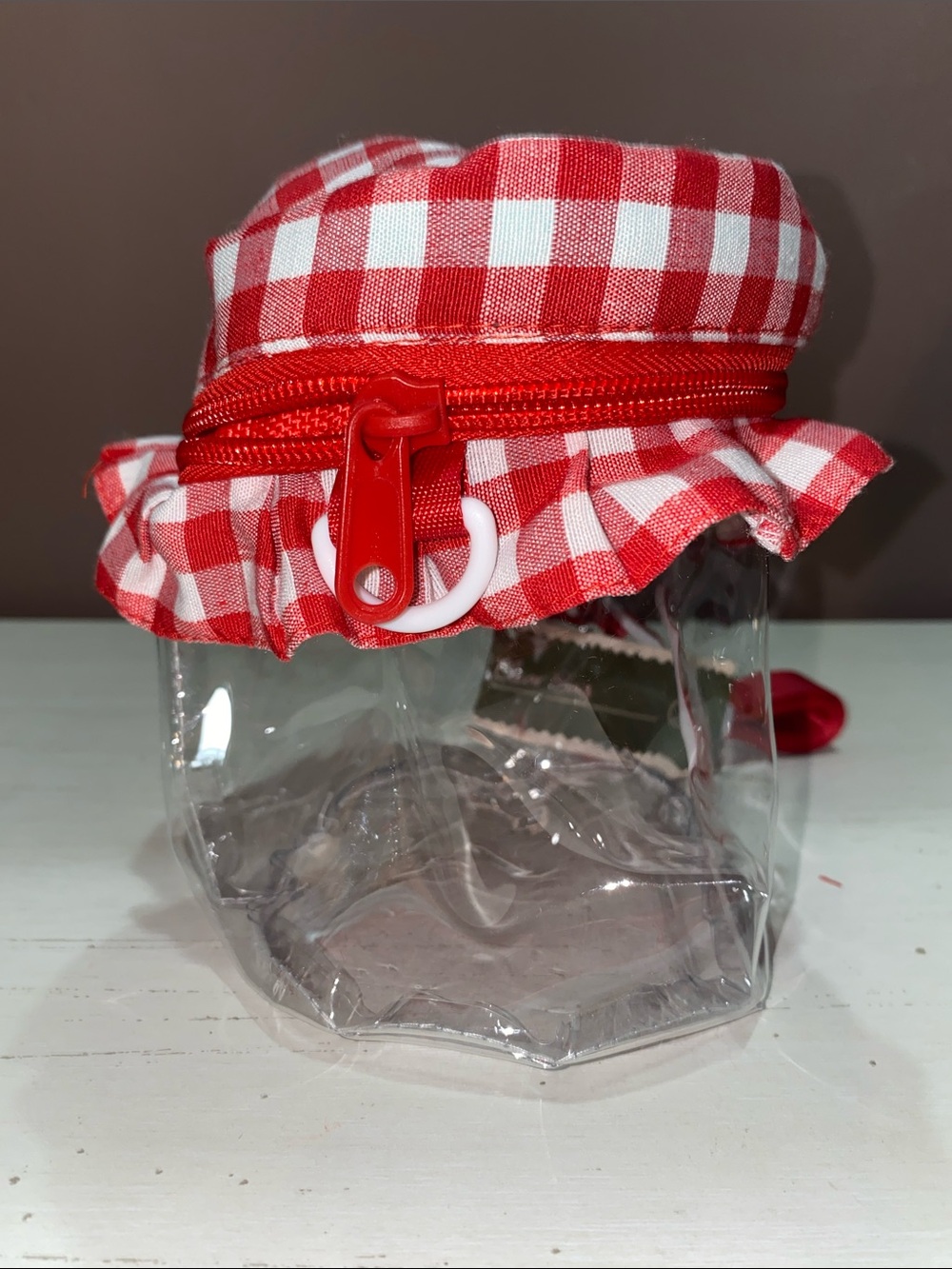 Clear Mini Crossbody Bag - Strawberry Jar - Picture 2 of 4